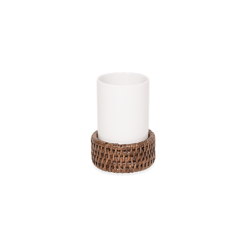 Decor Walther Tandkrus med rattan flet