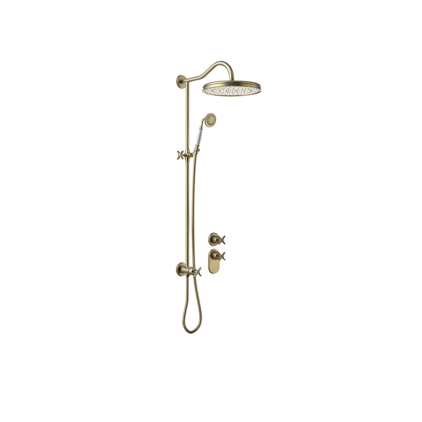 Classic Brusesystem indbygget med termostat - flere farver
