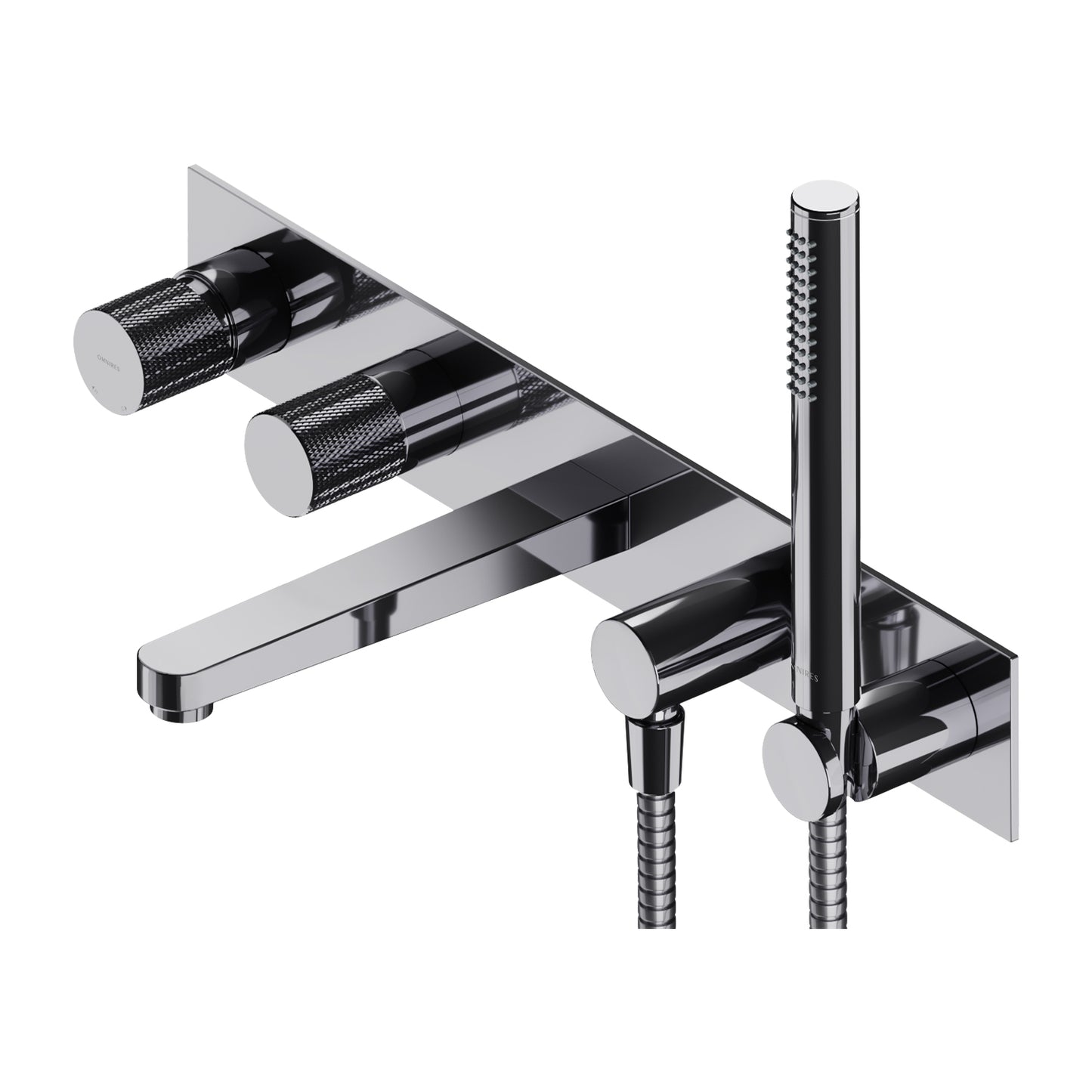 Contour 5 huls badekararmatur - flere farver