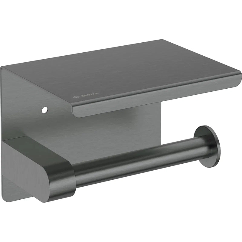 Deante Round Toiletrulleholder med Hylde – Moderne 2-i-1 Design (Flere farver)