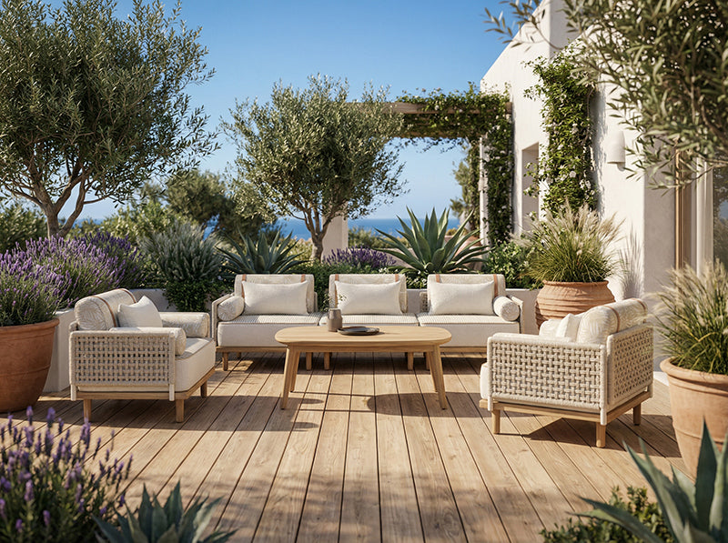 InOut Living Cape 1-Seat Sofa / Loungestol – FSC Teak & PFAS-fri