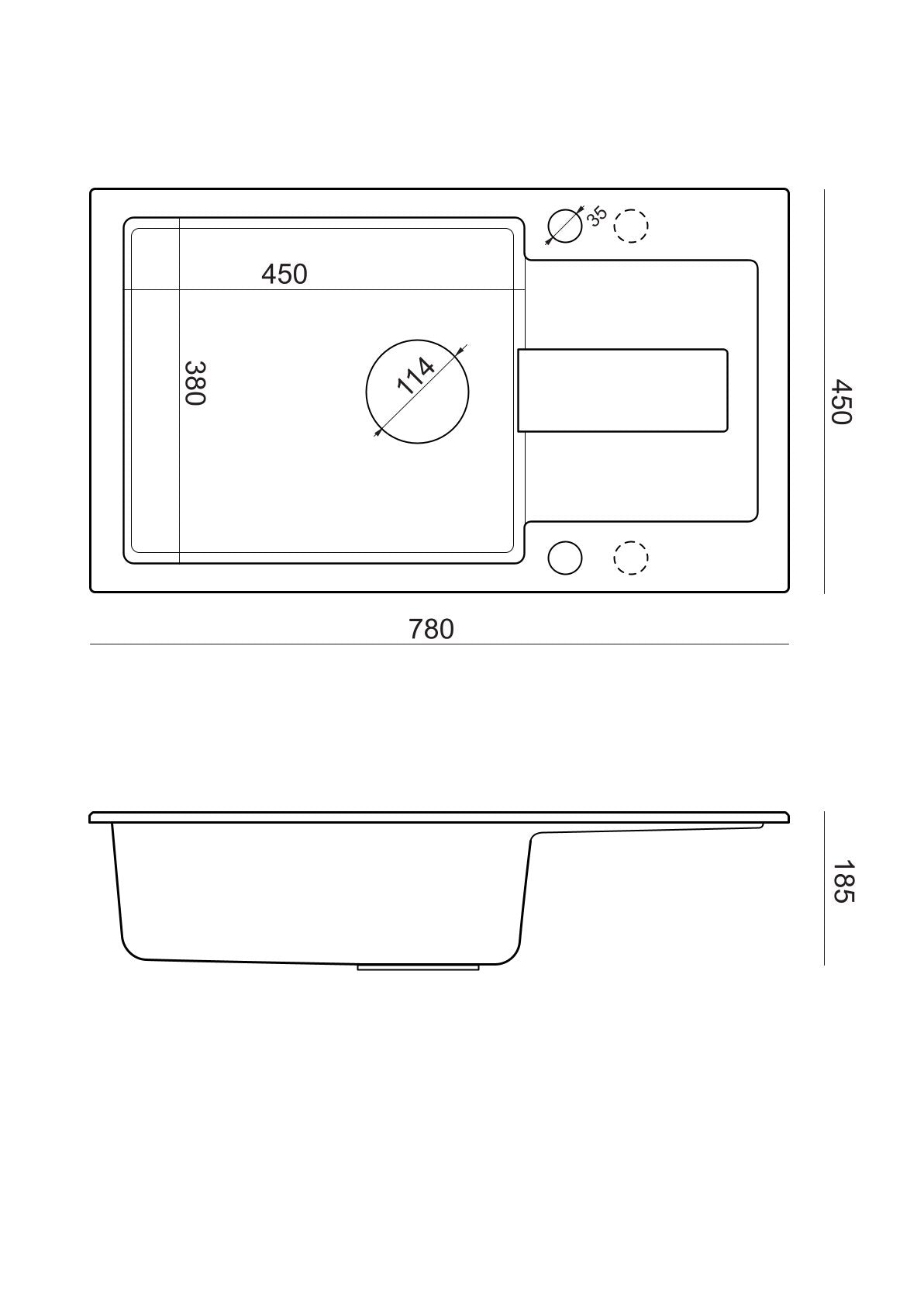 Køkkenvask Christian 136 XL GranitQ