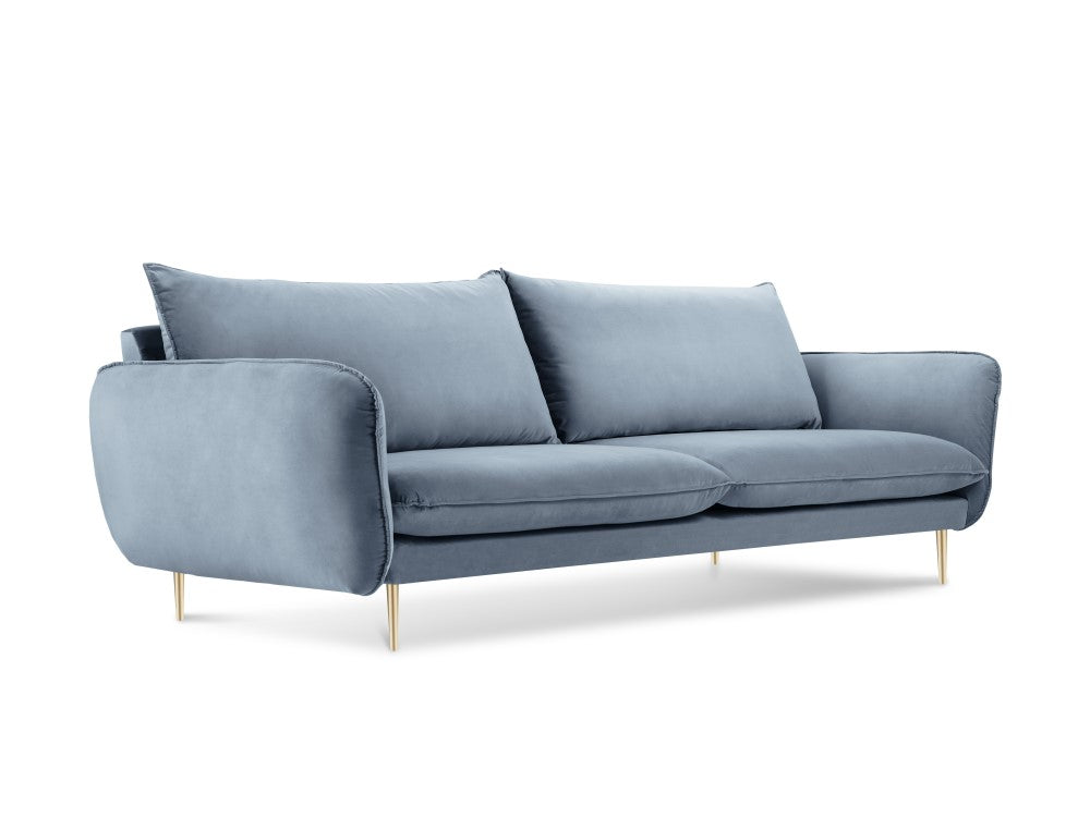 Sofa Vienna i velour 4 pers.