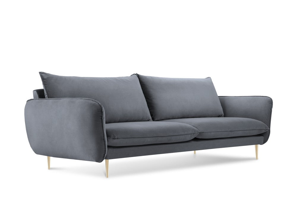 Sofa Vienna i velour 4 pers.