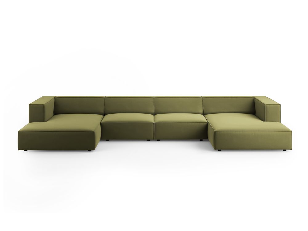Arendal Panoramic 6pers sofa i velour