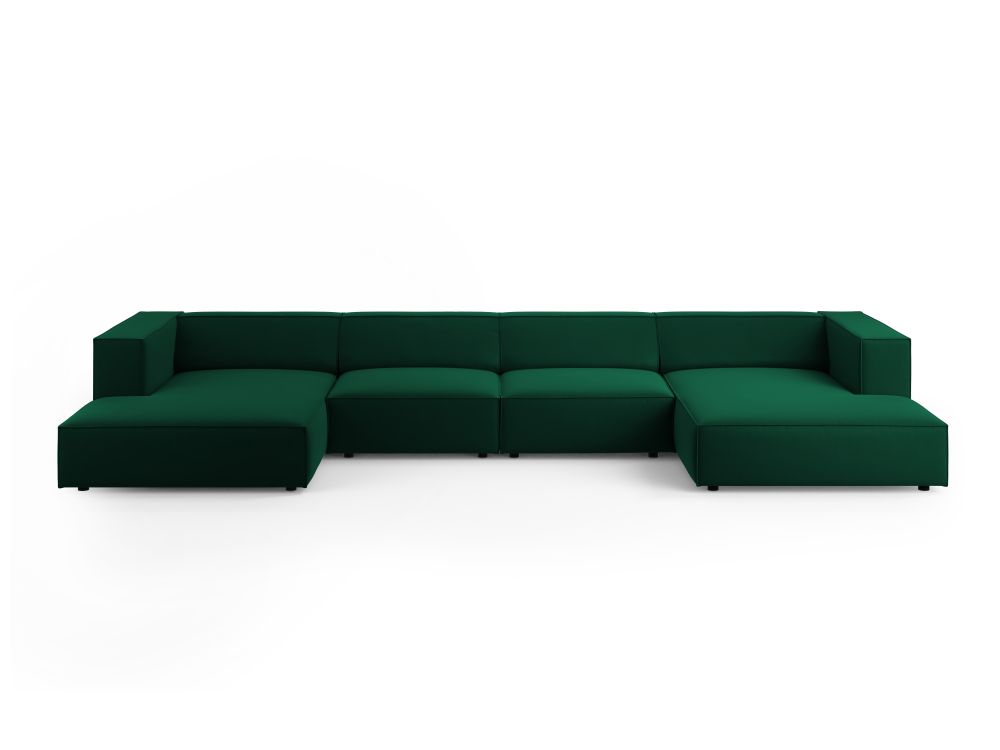 Arendal Panoramic 6pers sofa i velour