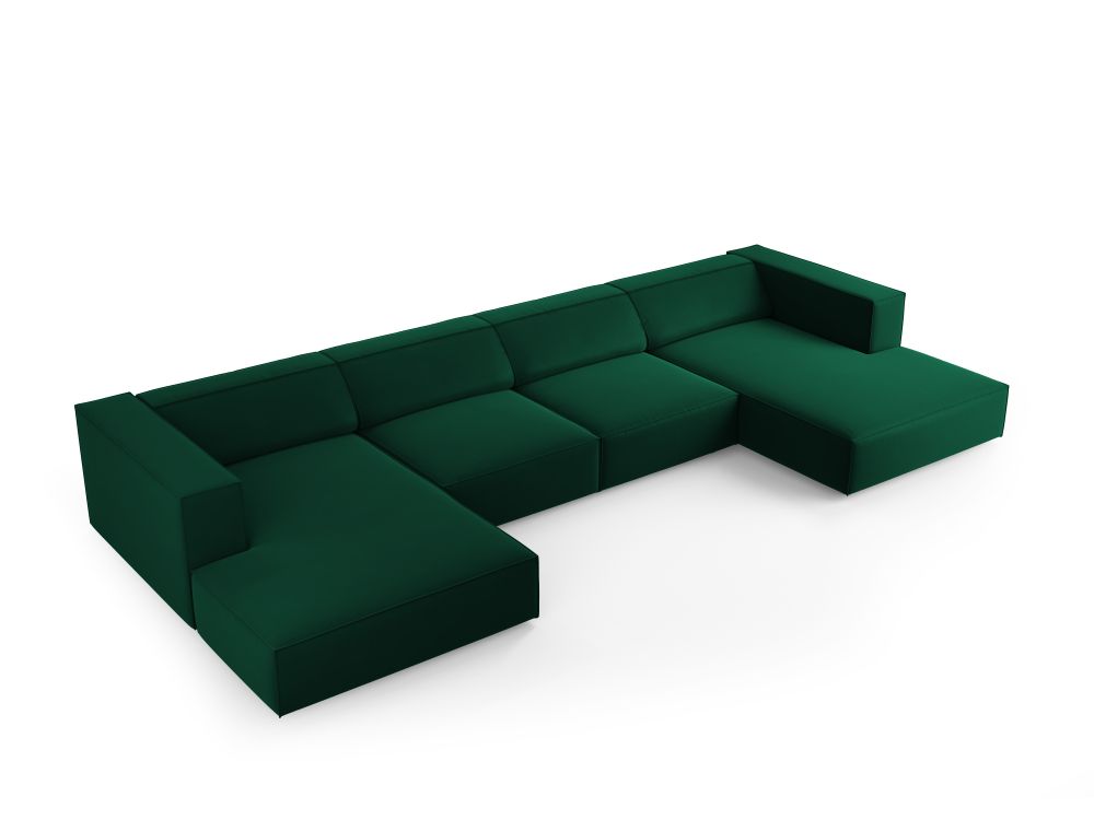 Arendal Panoramic 6pers sofa i velour