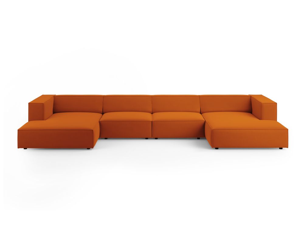 Arendal Panoramic 6pers sofa i velour