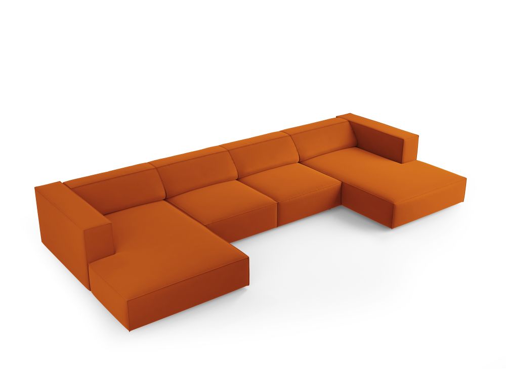Arendal Panoramic 6pers sofa i velour