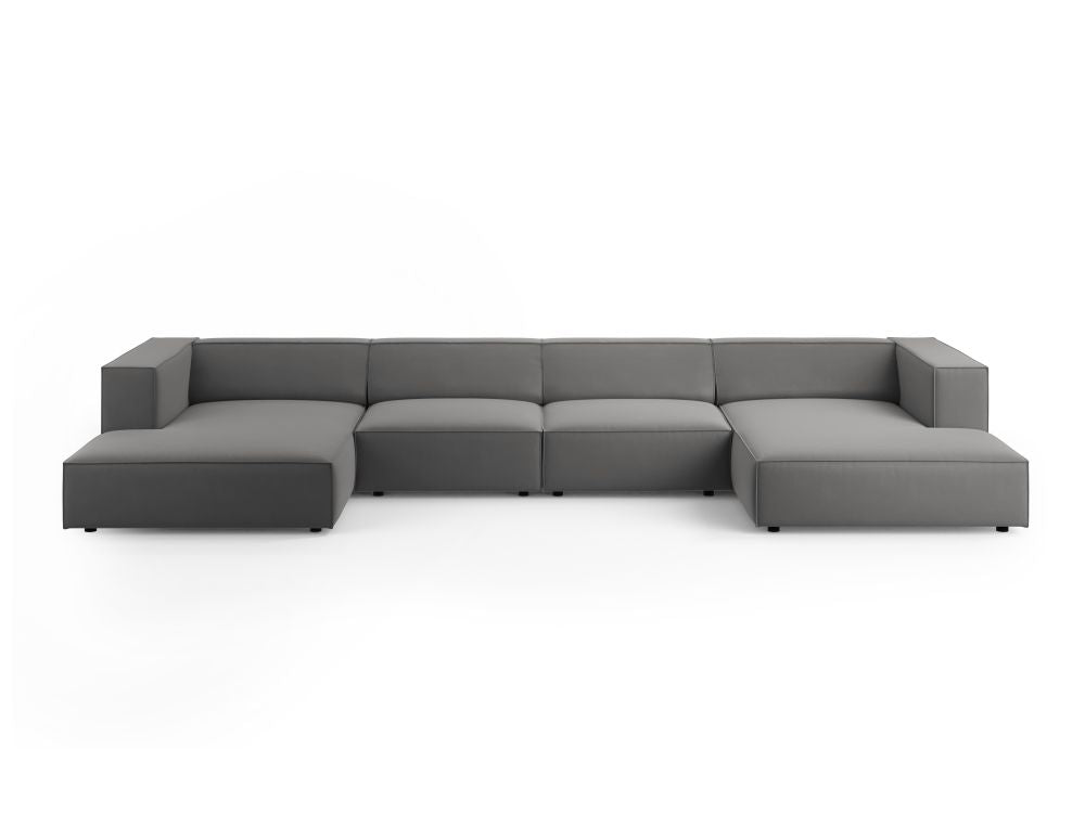 Arendal Panoramic 6pers sofa i velour