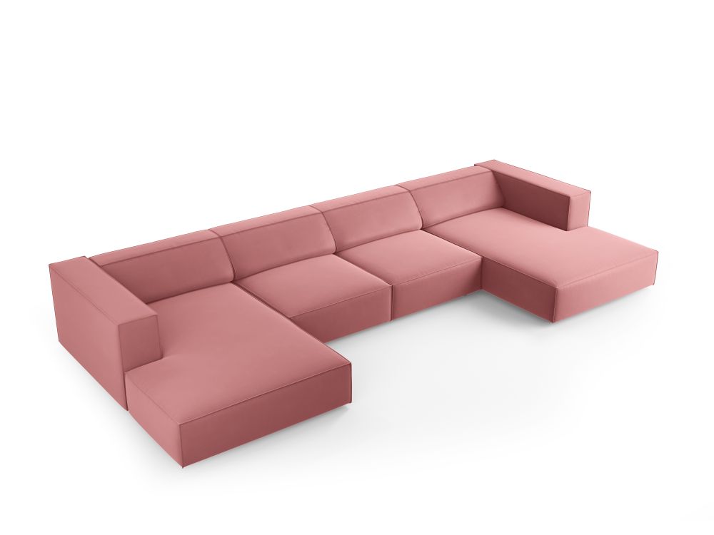 Arendal Panoramic 6pers sofa i velour