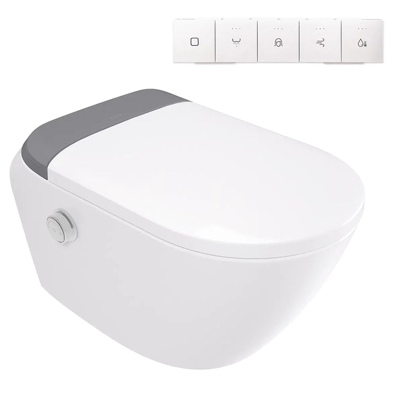 Deante Silia Smart WC – Væghængt douchetoilet med bidet-funktion og automatisk sæde