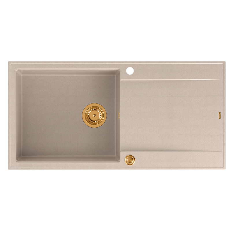Køkkenvask Evan 146XL kobber PVD - Flere farver
