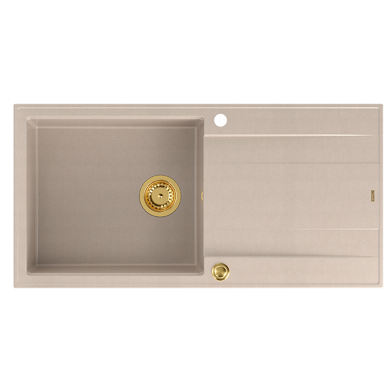 Køkkenvask Evan 146 XL gold PVD - Flere farver