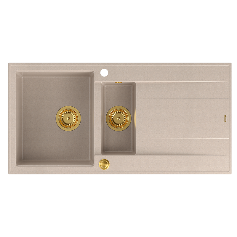 Køkkenvask Evan 156 med PVD belægning