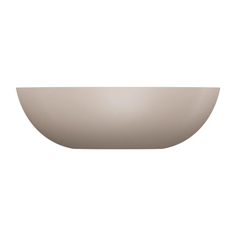 Omnires SHELL M+ Bordstående Håndvask 50x32 cm – Mat Dune Beige