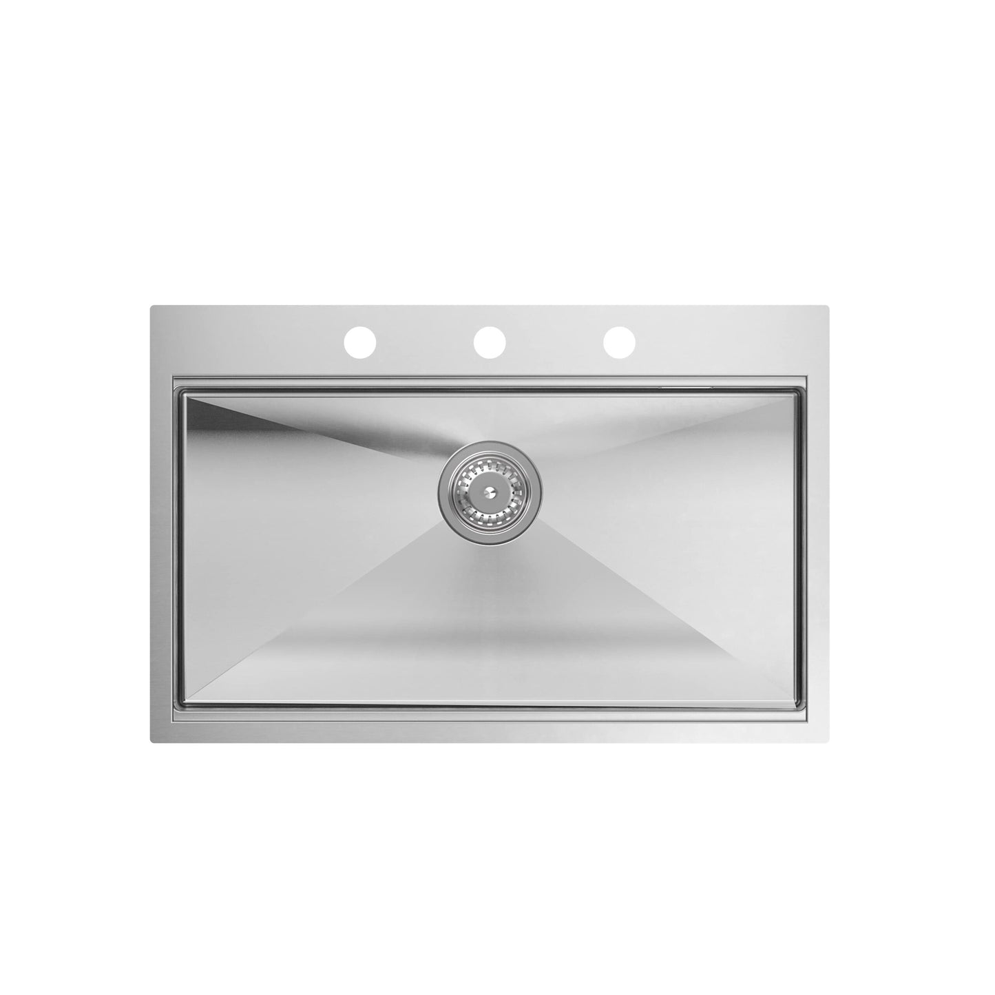 Stålvask Burt Workstation inkl. sæbedispenser, drain cover, Qmat, bakke og skærebræt