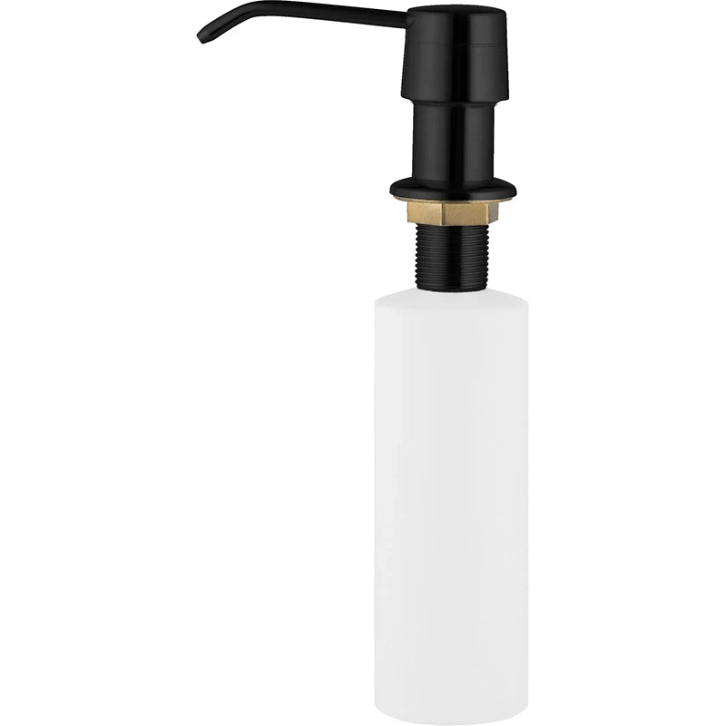 Sæbedispenser til køkkenvask 0,3L sort