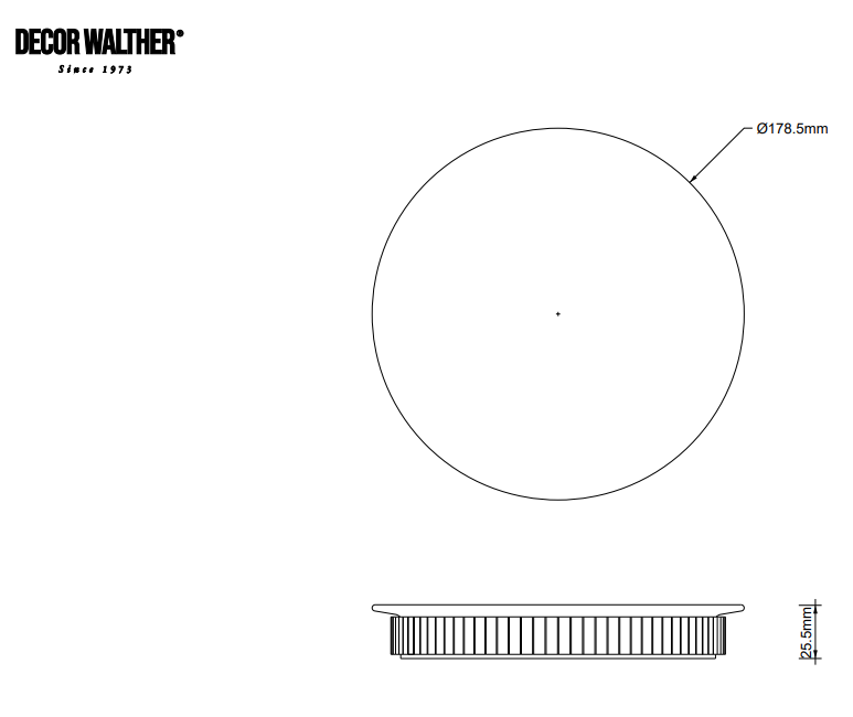Decor Walther aflægningsbakke – OF.LINE serien af Sebastian Herkner