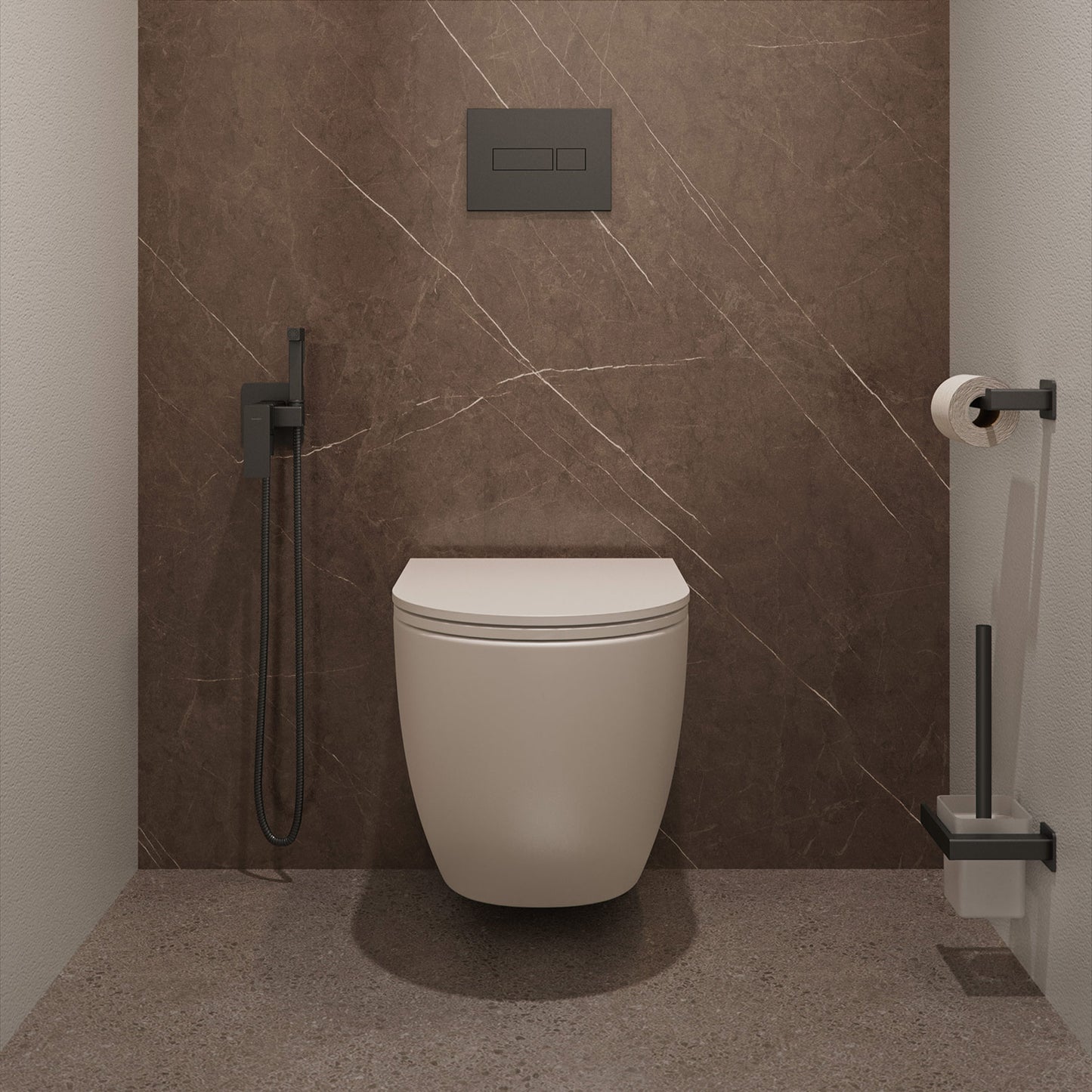 Parma Bidet Håndbruser - Flere farver
