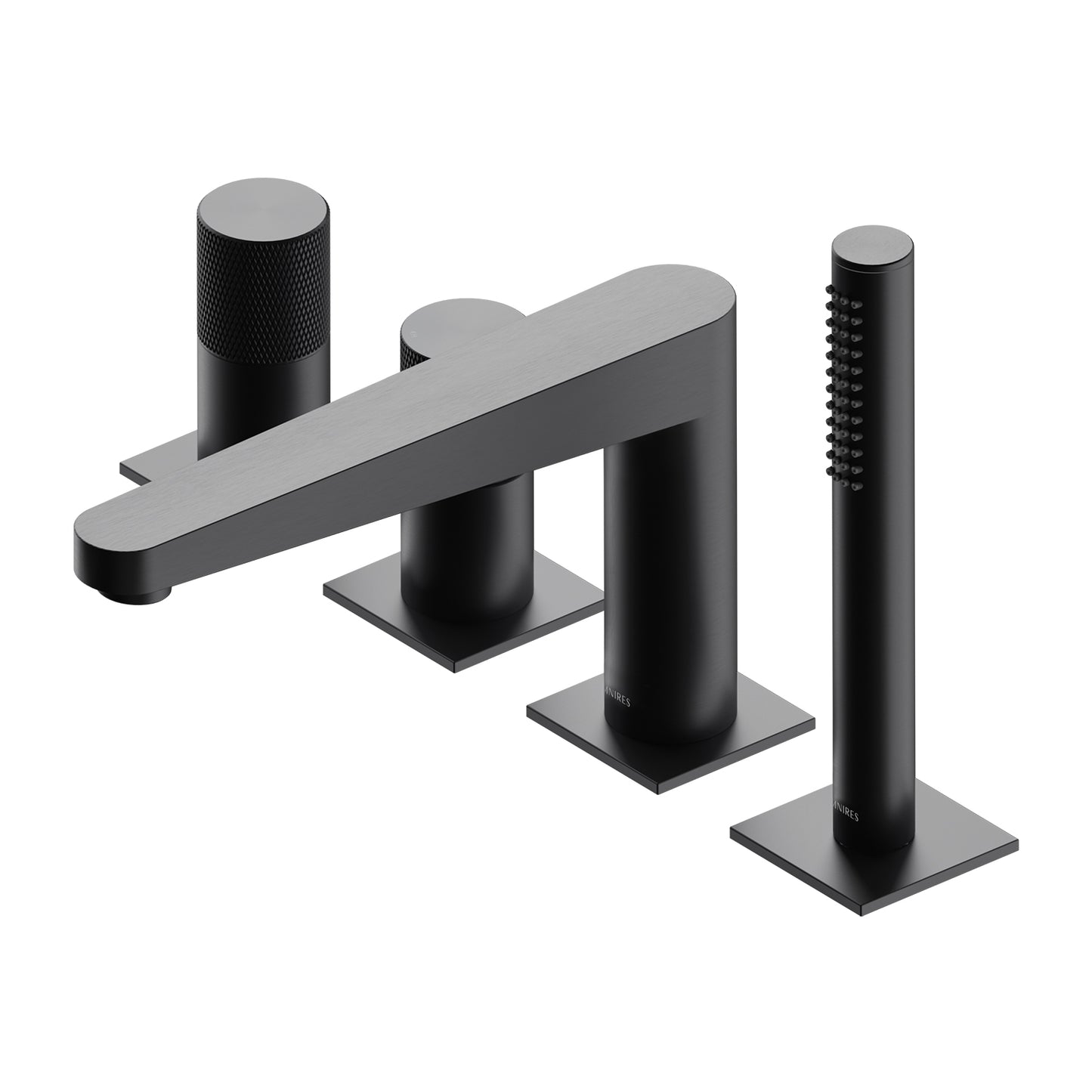 Contour 4 huls badekararmatur - flere farver