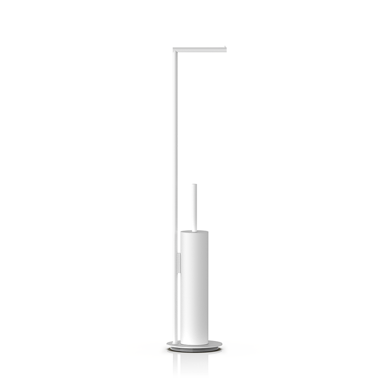 Decor Walther Mikado fritstående børstegarniture – toiletpapirholder og toiletbørste i ét