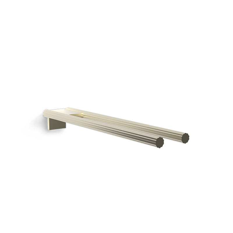 Decor Walther OF.LINE Dobbelt Håndklædeholder 46 cm – Designet af Sebastian Herkner