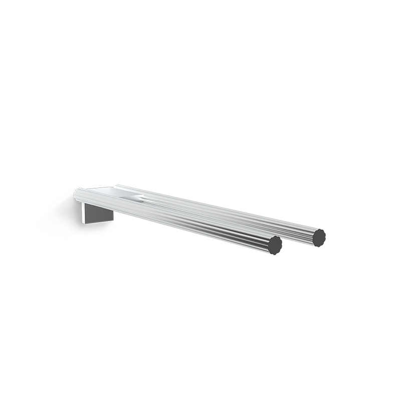 Decor Walther OF.LINE Dobbelt Håndklædeholder 46 cm – Designet af Sebastian Herkner
