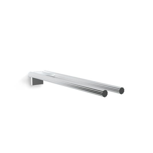 Decor Walther OF.LINE Dobbelt Håndklædeholder 46 cm – Designet af Sebastian Herkner