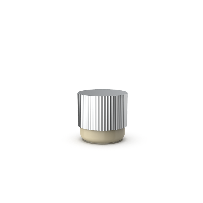 Decor Walther OF.LINE Opbevaringsdåse med låg – Ø10 cm – Designet af Sebastian Herkner