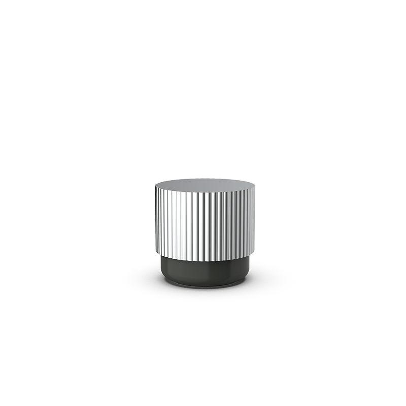 Decor Walther OF.LINE Opbevaringsdåse med låg – Ø10 cm – Designet af Sebastian Herkner