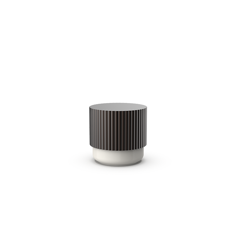 Decor Walther OF.LINE Opbevaringsdåse med låg – Ø10 cm – Designet af Sebastian Herkner