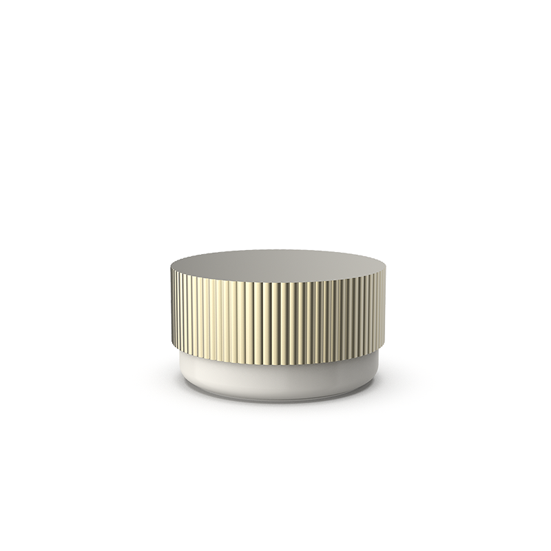 Decor Walther OF.LINE Opbevaringsdåse med låg – Ø16,5 cm – Designet af Sebastian Herkner