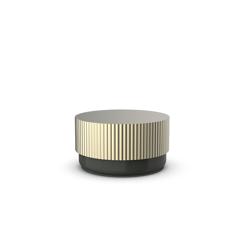 Decor Walther OF.LINE Opbevaringsdåse med låg – Ø16,5 cm – Designet af Sebastian Herkner