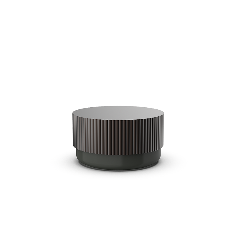 Decor Walther OF.LINE Opbevaringsdåse med låg – Ø16,5 cm – Designet af Sebastian Herkner