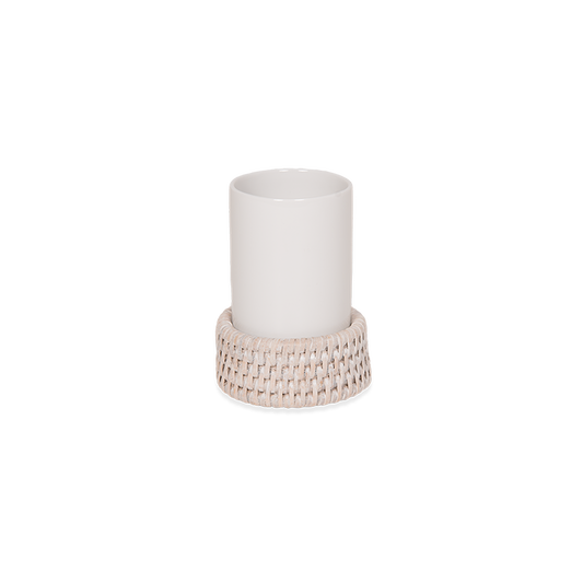 Decor Walther Tandkrus med rattan flet