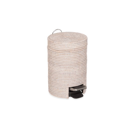 Decor Walther Pedalspand med Rattan Flet