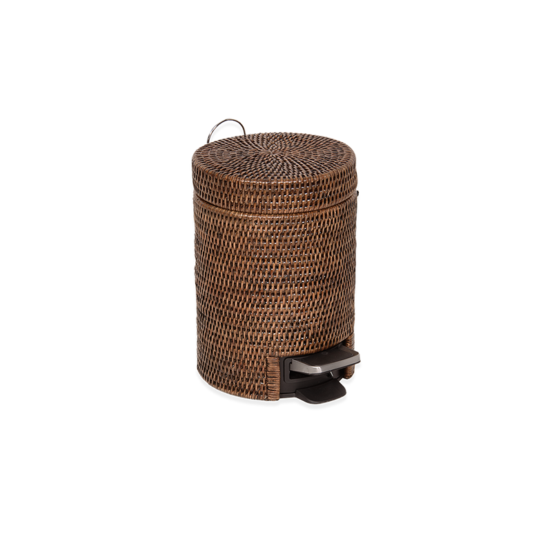 Decor Walther Pedalspand med Rattan Flet