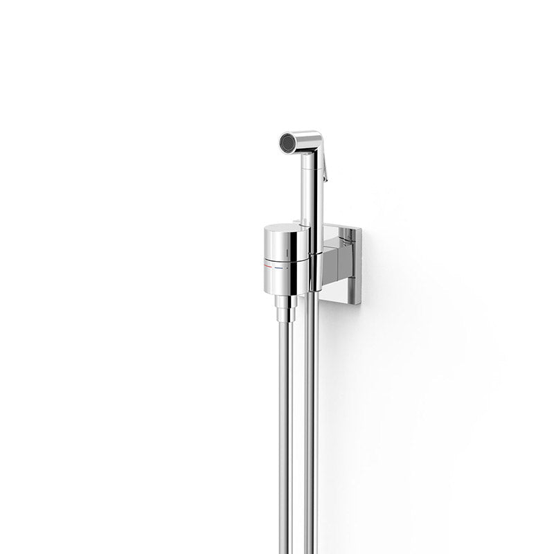 Tres Tapware Indbygget WC / Bidet Mixer – Med firkantet bagplade - flere farver