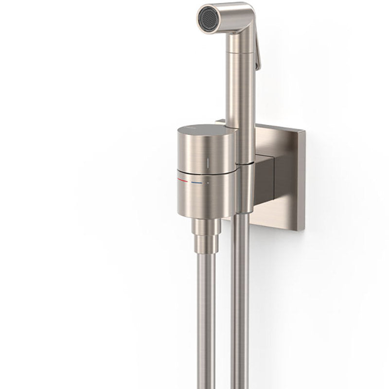 Tres Tapware Indbygget WC / Bidet Mixer – Med firkantet bagplade - flere farver