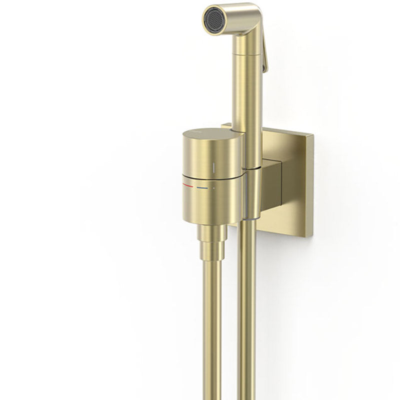 Tres Tapware Indbygget WC / Bidet Mixer – Med firkantet bagplade - flere farver