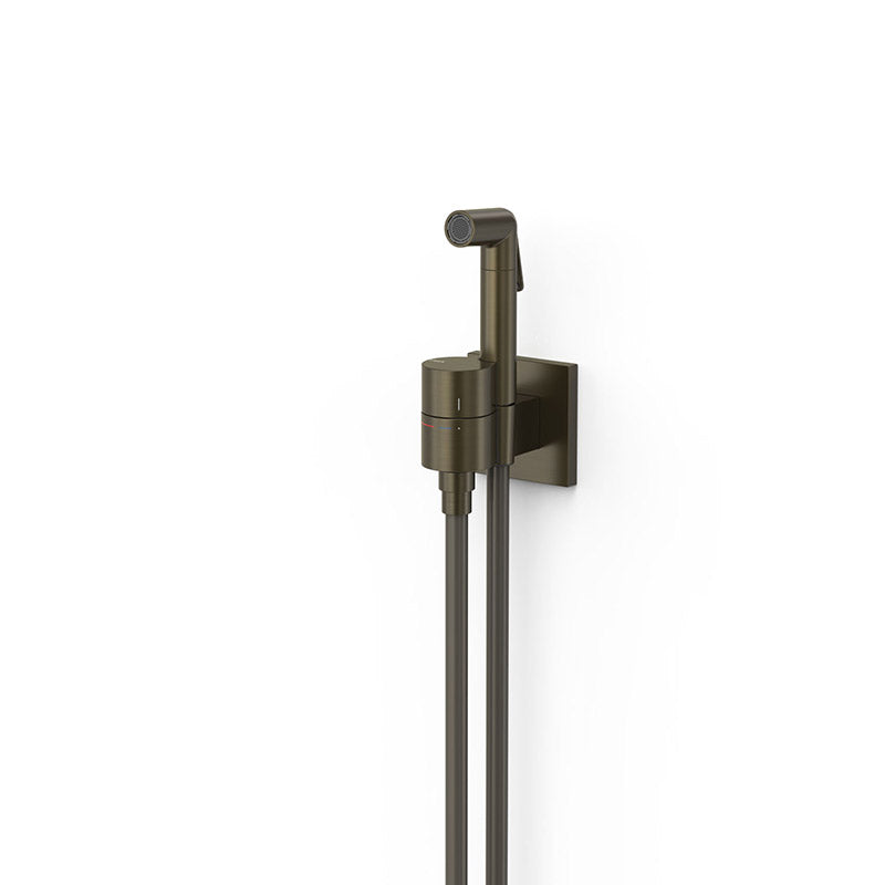 Tres Tapware Indbygget WC / Bidet Mixer – Med firkantet bagplade - flere farver