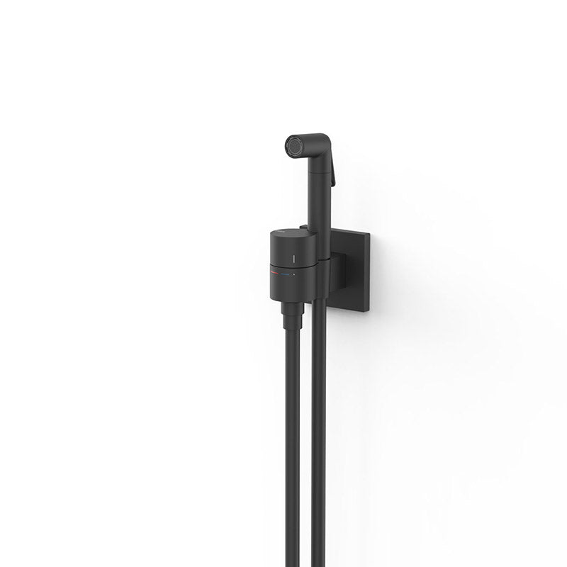 Tres Tapware Indbygget WC / Bidet Mixer – Med firkantet bagplade - flere farver