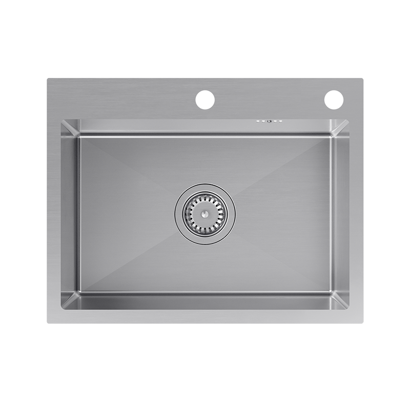 Homevello Branon 58 – Moderne Stålvask med XL-kumme