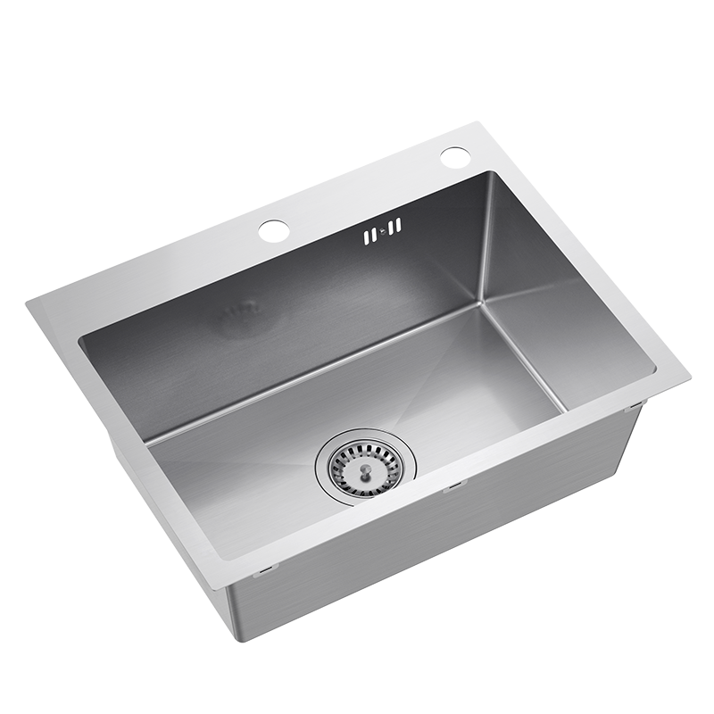 Homevello Branon 58 – Moderne Stålvask med XL-kumme