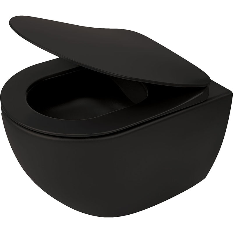 Deante Peony Væghængt Toiletskål inkl. Softclose-sæde - 3 farve varianter