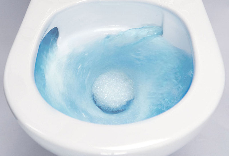 Deante Jasmin Gulvstående Toilet – Rimless m/Soft-Close Sæde, Hvid