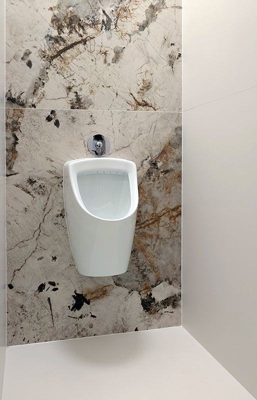 Deante Round Urinal – Minimalistisk design i hvid keramik En elegant og hygiejnisk løsning