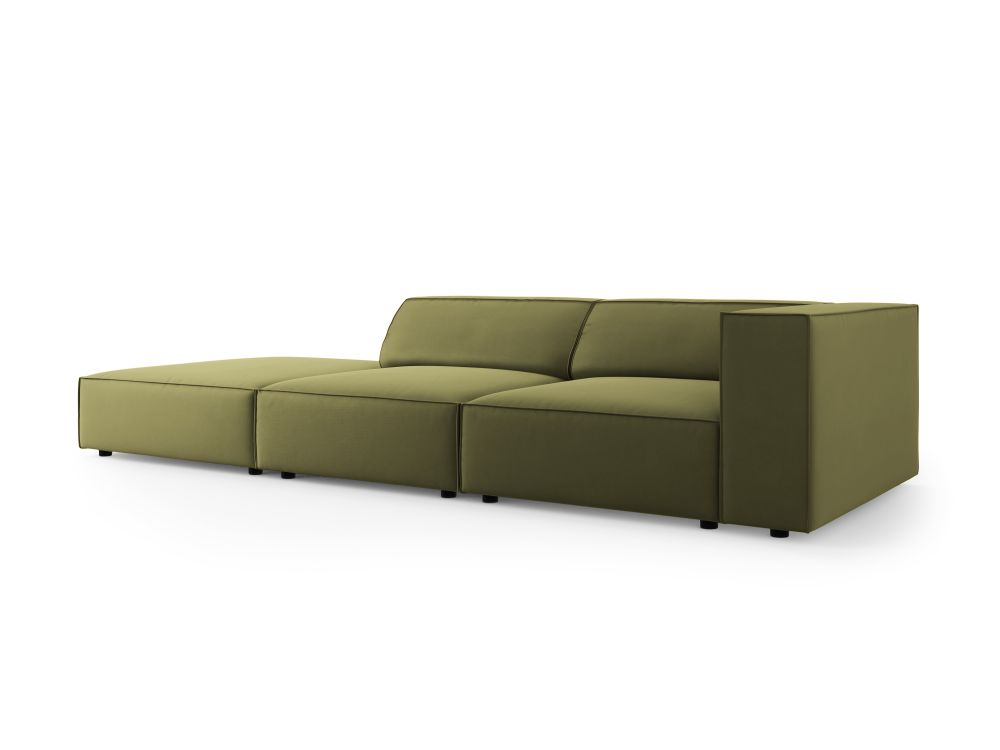 Arendal venstre 4 pers sofa i velour