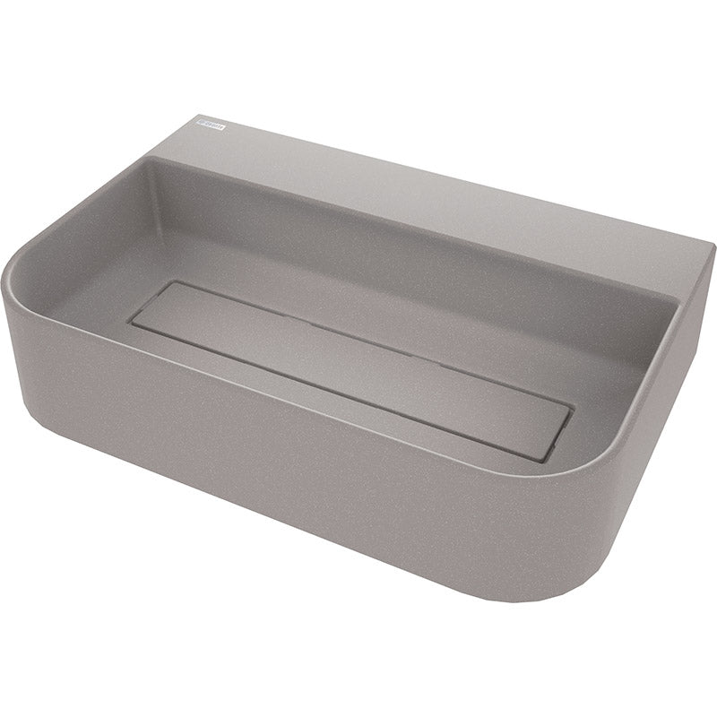 Arnika Granit Håndvask topmonteret 605mm - flere farver